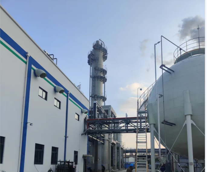 上海电力长兴岛热电有限责任公司10万吨级燃煤燃机全周期二氧化碳捕集与利用创新示范项目